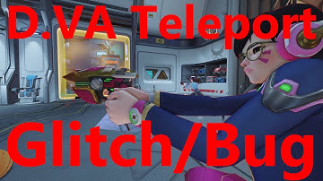 D.va Teleport bug/glitch - Lijiang Tower Night Market - Overwatch
