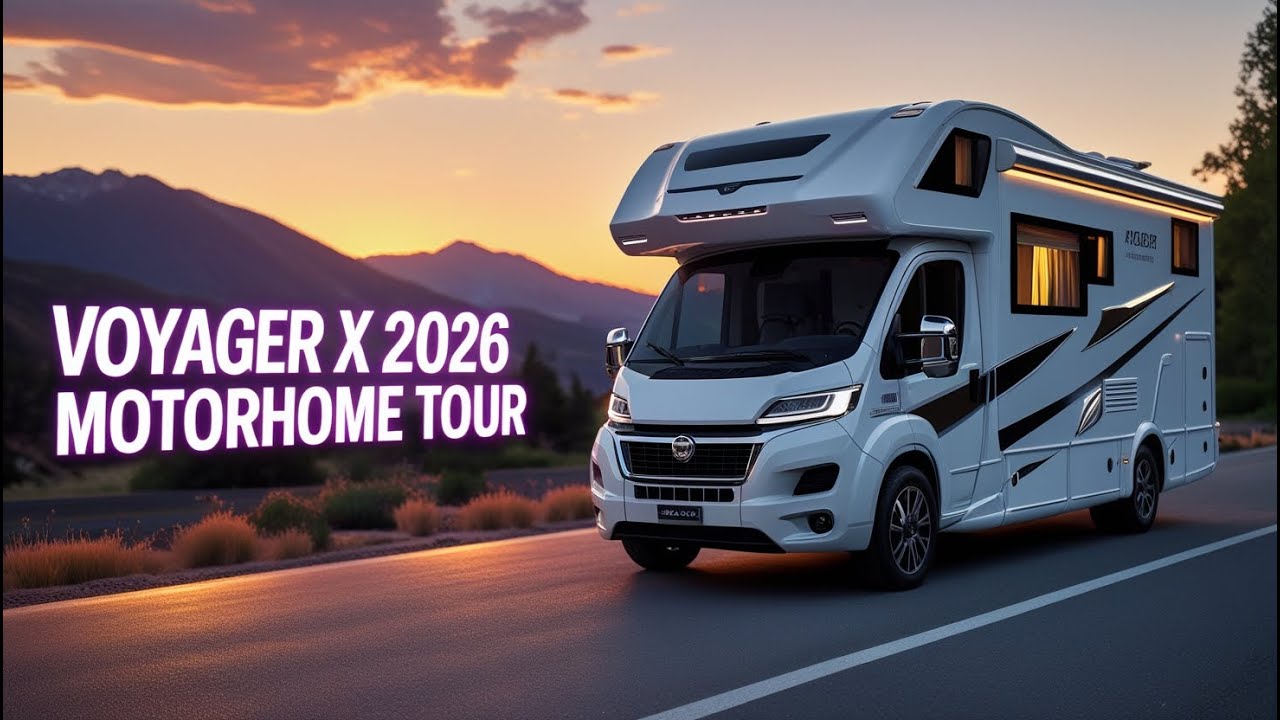 Voyager X 2026 | The Ultimate Luxury Motorhome of the Future - YouTube