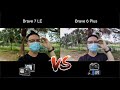 Akaso Brave 7LE vs Brave 6 Plus shot out comparison