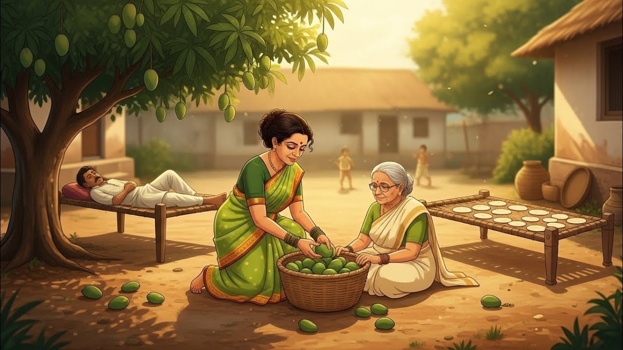 Peacefull  Summer | Ghibli Cozy Village Life ASMR ☀️ Mango Pickle 