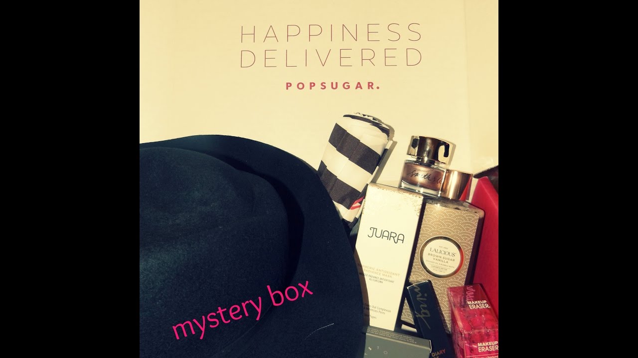 Unboxing Popsugar mystery box