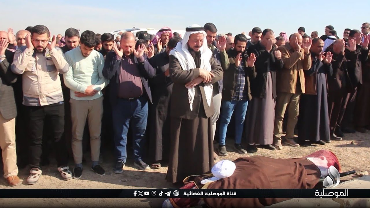 أهالي الموصل يشيعون جثمان رئيس المجمع الفقهي الشيخ علي الصوفي إلى مثواه الأخير