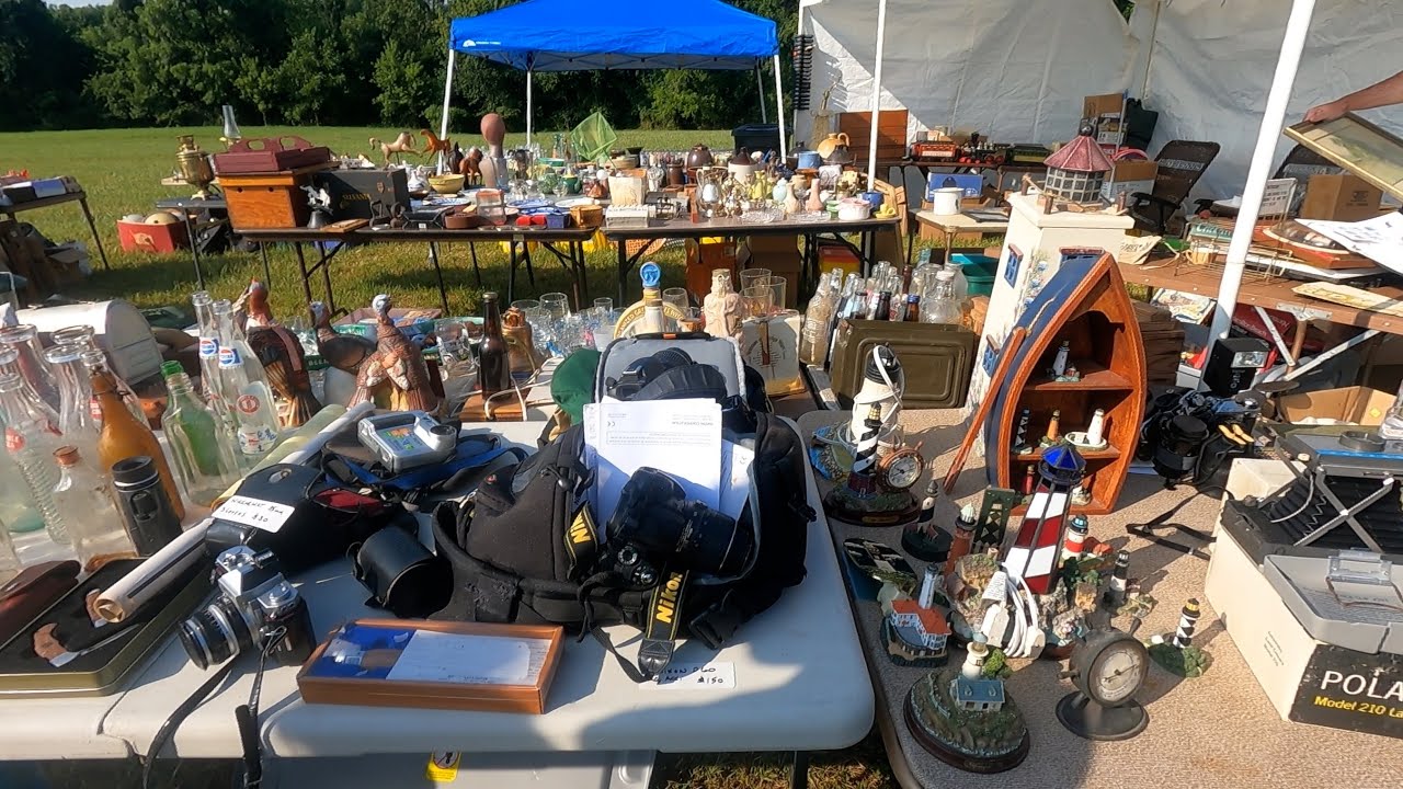 First Full Day At The Us 127 Yard Sales! Amazing Camera Score!