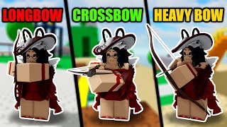 Longbow Vs Crossbow Vs Heavy Bow.. | Roblox Combat Warriors screenshot 5