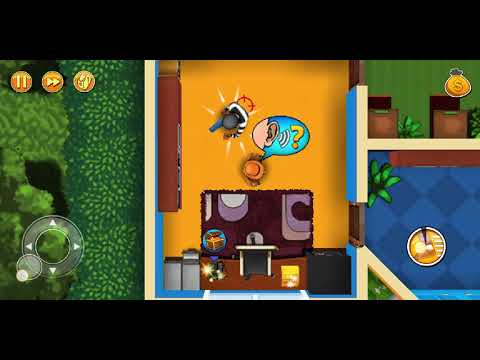 Robbery Bob chapter suburbs last level gameplay