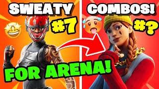 11 SWEATY COMBOS FOR ARENA! You MUST TRY THESE! Fortnite Chapter 2 Season 2