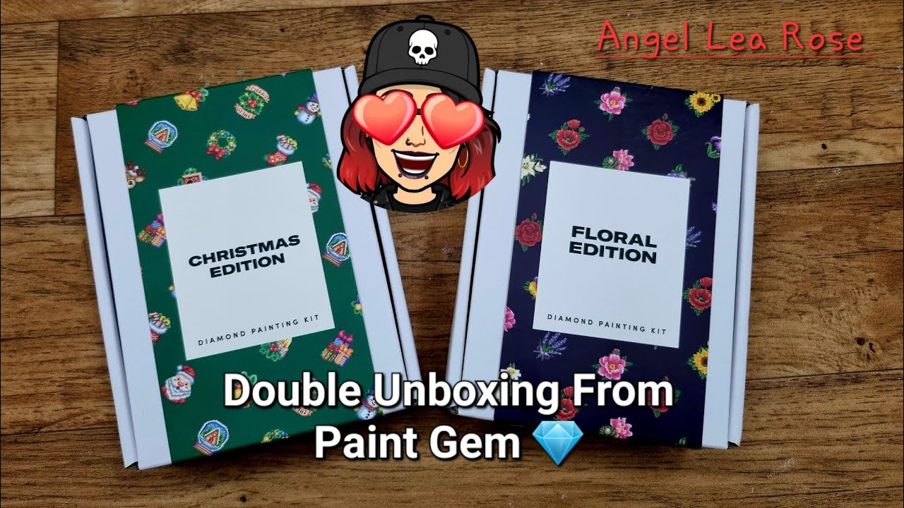 Double Unboxing From Paint Gem ~ Christmas Edition & Floral Edition
