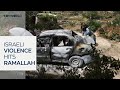 Illegal Israeli settlers set fire to Palestinian land