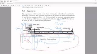 UH Lab 5 - Part 2, Sluice Gate Experiment - Parshall flume - Fluid Mechanics and Hydraulic Eng.