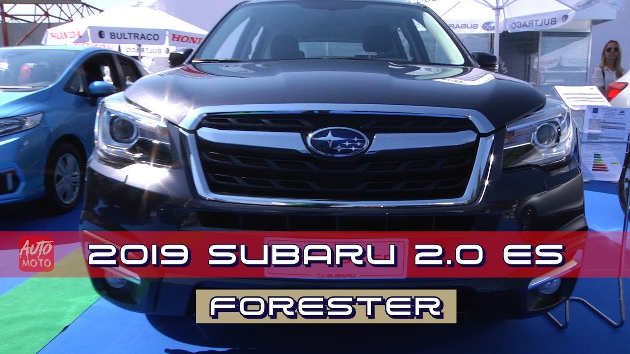19 Subaru Forester 2 0 Il Es Cvt Exterior And Interior Auto City 19 Youtube