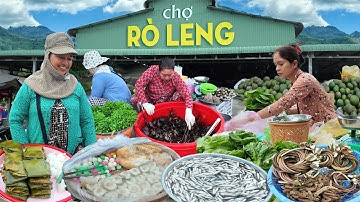 Chợ Quê Miền Tây Mùa Nước Nổi - nhiều đặc sản mùa nước nổi ở miền tây xuất hiện.