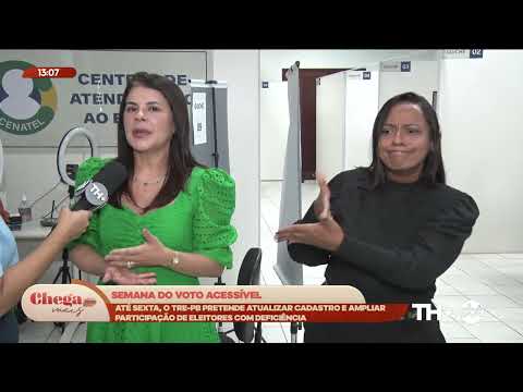 TRE-PB pretende atualizar cadastro e ampliar participação PCD - Chega Mais PB - 25 03 26