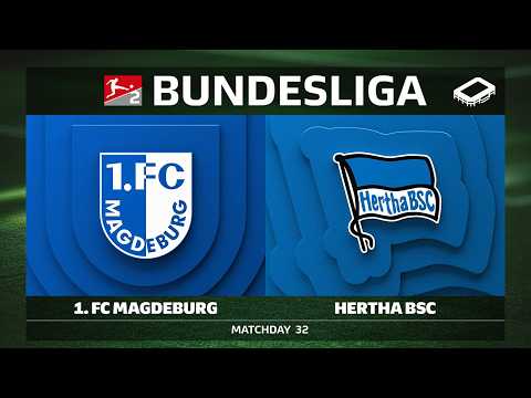 LIVE 🔴 1. FC Magdeburg vs. Hertha BSC | Matchday 32 \u002D Bundesliga 2 2025/26