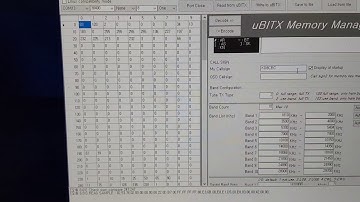 Example of Dual LCD uBITX with CEC Firmware Version 1.073