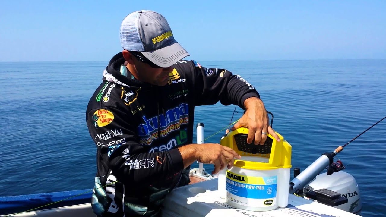 Flow troll bait bucket Clearance