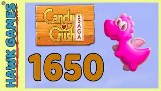 Candy Crush Saga Level 1650 (Release the Sprinks level) - 3 Stars Walkthrough, No Boosters screenshot 4