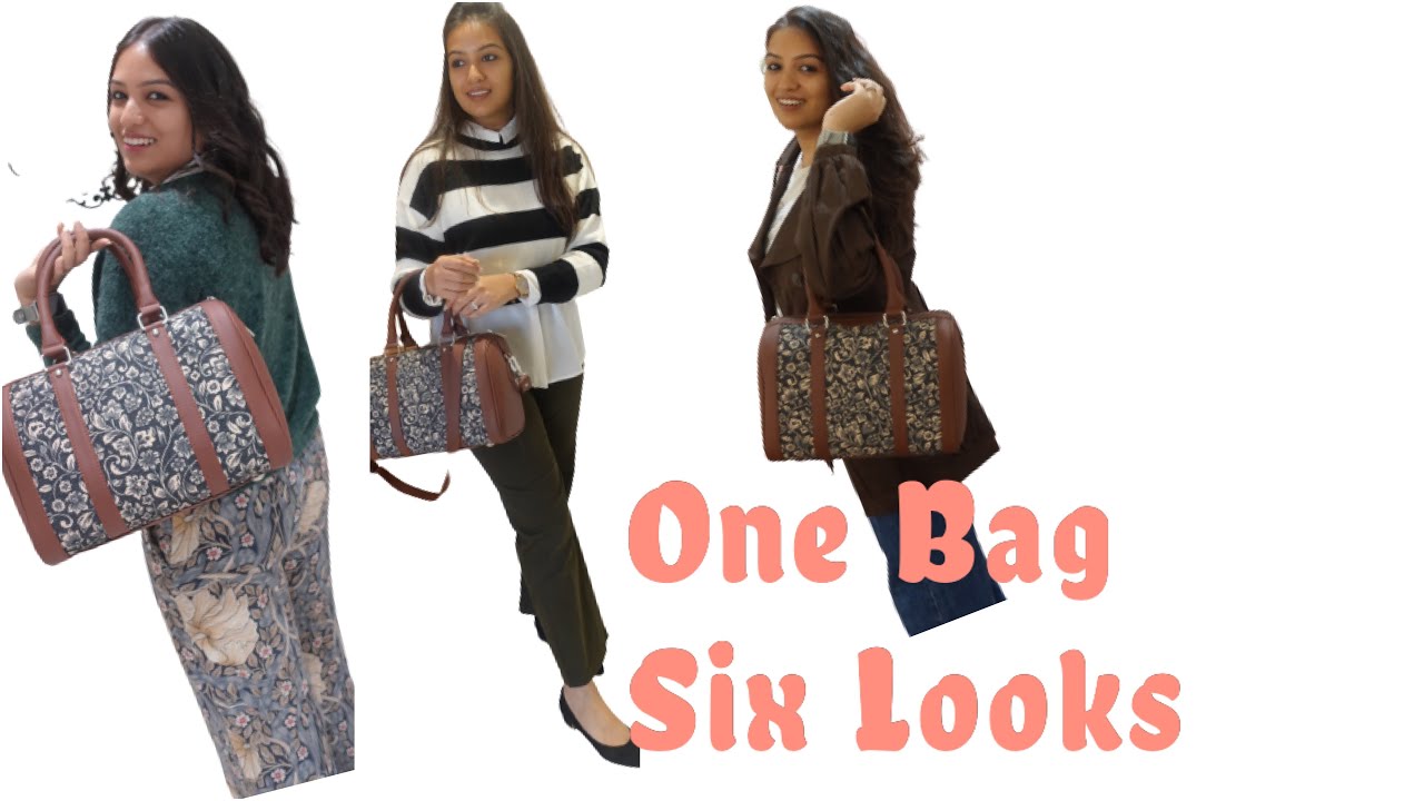 Styling 1 Printed Handbag For 6 Different Occasions | Zouk Printed Bags