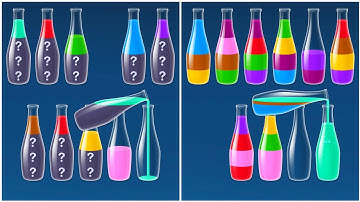 Water Sort Puzzle Walkthrough 49, ios Gameplay Simulator Think Brain Android Games