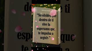 "Tu mayor fuerza interior".#esperanza #motivacion #JoseReflexiones