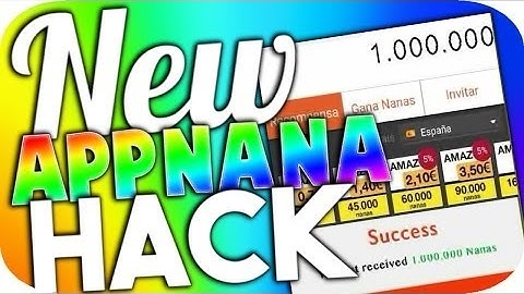 AppNana Hack 2017 Android iOS - Get UNLIMITED Nanas for Free 💯 💯 Working