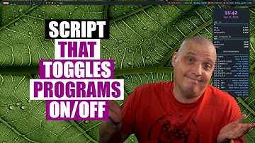 A One Line Bash Script To Toggle Programs On/Off