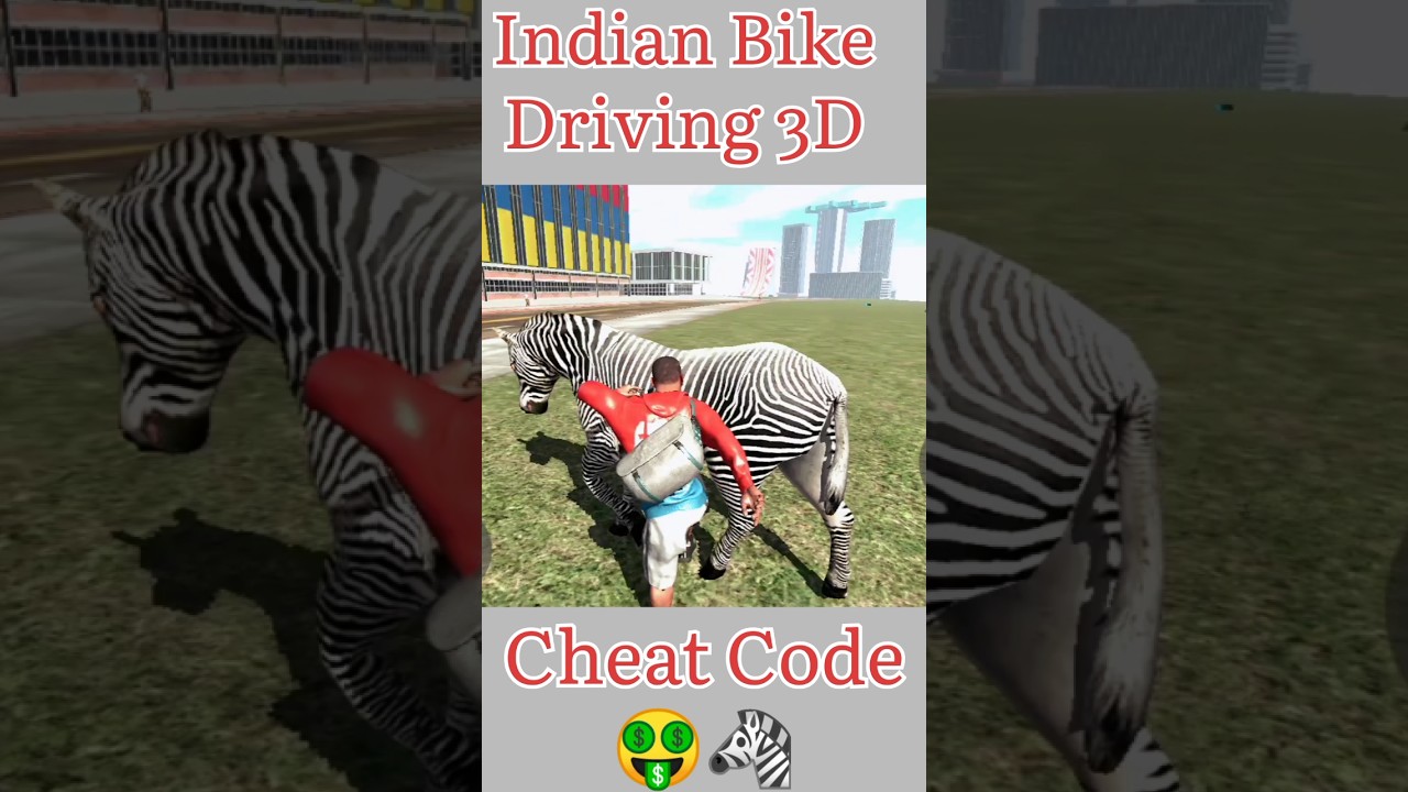 Zebra Ka Cheat Code Indian Bike Driving 3D🤯🤑 