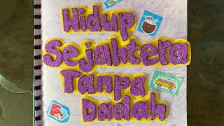 Scrapbook Ideas : Buku Skrap Anti Dadah Sekolah Kebangsaan