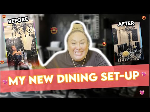 My NEW DINING SET-UP | PETITE TV