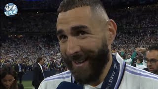 Liverpool - Real Madrid (0-1): La Réaction De Karim Benzema (Vainqueur De La Ligue Des Champions)