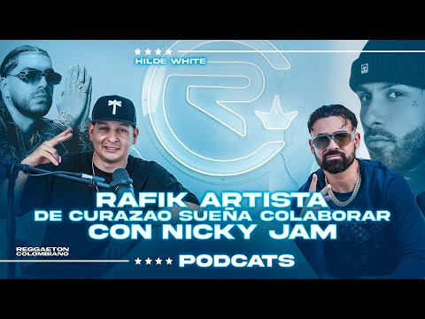 NICKY JAM COLABORACIÓN SOÑADA DE "RAFIK" ARTISTA DE CURACAO, CUENTA SOBRE SUS INICIOS EN LA MÚSICA