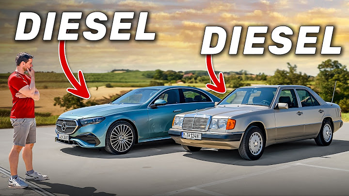 Old diesel versus new diesel!