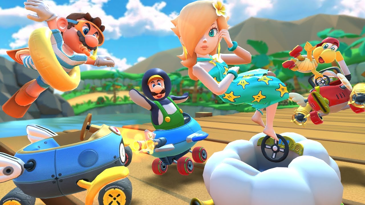 An average Mario Kart 8 video YouTube