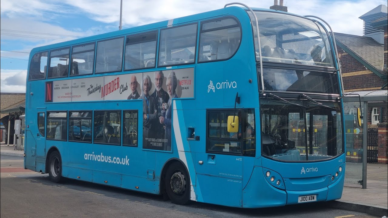 Arriva Buses Wales Dennis Trident 2 Alexander Dennis Enviro 400 4410 J100ABW - Route 12