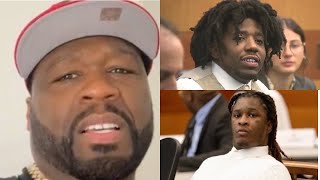 50 Cent REACTS To YFN Lucci PRISON SENTENCE & REVEALS He REFERRED Lawyer “YOUNG THUG BETTER CA…