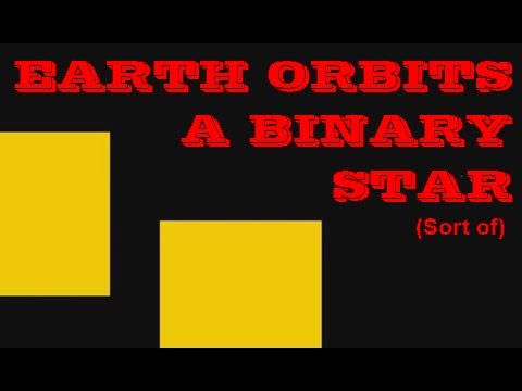 Earth Orbits a Binary Star (Sort Of)
