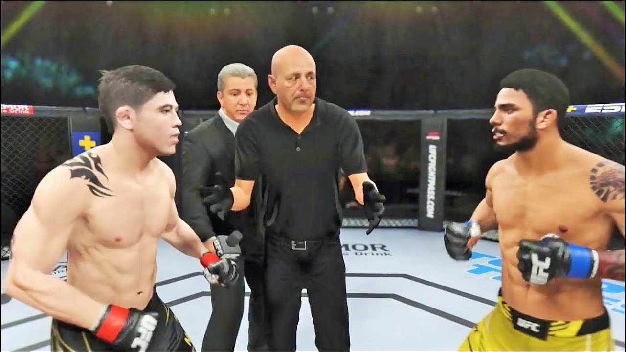 Brandon Moreno vs Alexandre Pantoja 3 Full Fight UFC 4 Simulation