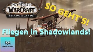 GUIDE! Fliegen in Shadowlands, so gehts!