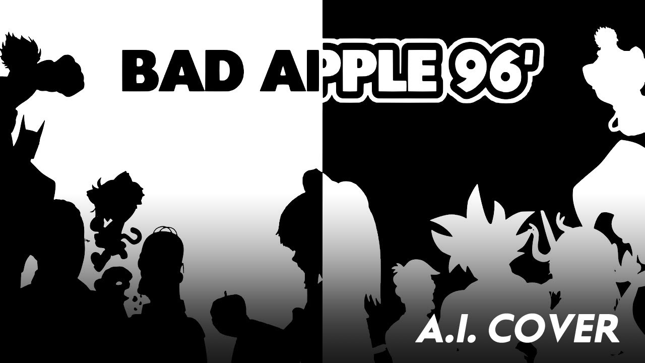 BAD APPLE 96' (A.I. Cover Mashup)