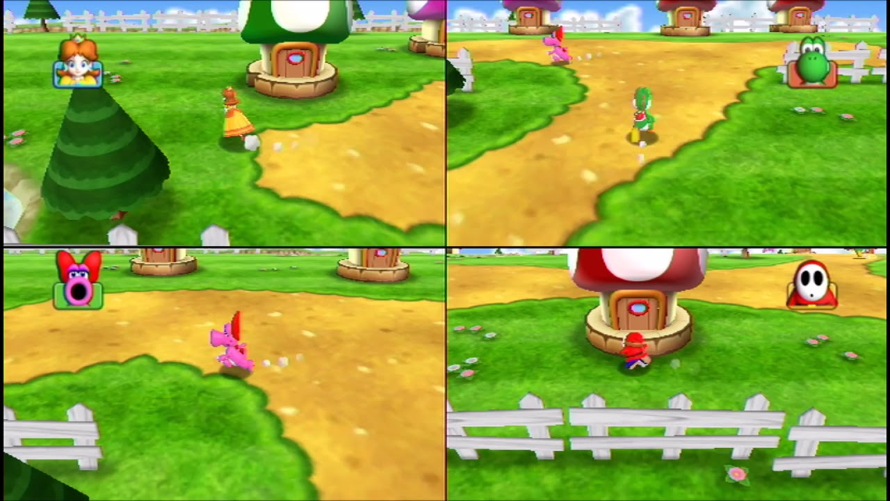 マリオパーティ9 マリオパーティ9 DKジャングル | ヨッシー vs ピーチ vs