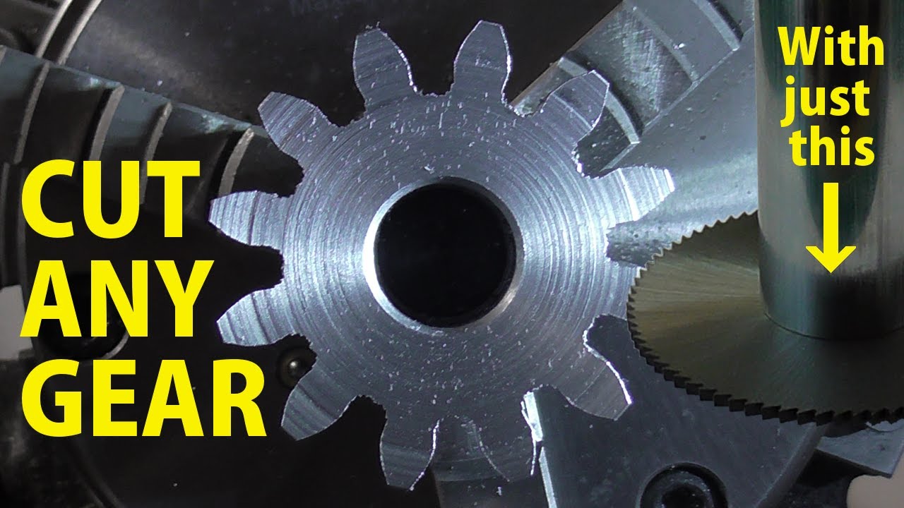 Cut Any Gear With Just A Slitting Saw