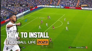 Football Life 2023 - Smokepatch | How to install + Install Real face Mod