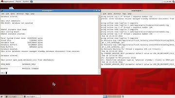 Oracle 11g Data Guard Configuration Role Transition Switchover -  part - 12