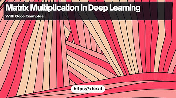 Matrix Multiplication in Deep Learning: Deriving Output from Input Features