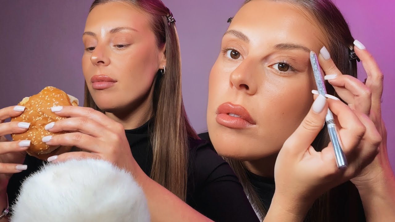 Makyaj yaparken içimi döktüm 💄Türkçe ASMR | Yalnızlık, kıskançlık, sahte ilişkiler 🎙️🍔