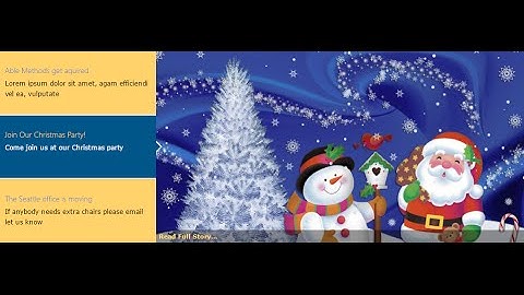 SharePoint Slider Carousel Rotator Full Demo