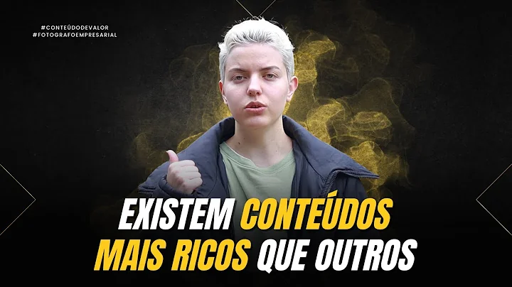 EXISTEM CONTEDOS MAIS RICOS QUE OUTROS | MARIANA C...
