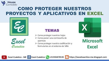 Como proteger nuestros proyectos y aplicativos en excel