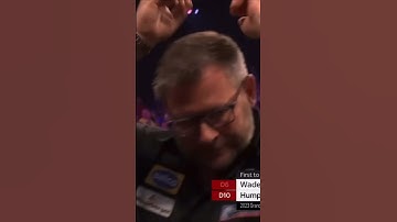😳 Fail: James Wade ist geschockt 🤯#darts #shorts Grand Slam of Darts 2023 Dart 🔥🎯