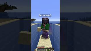 Trying to get rid of the slime ball #minecraft #shorts