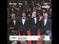 L'équipe du film PAPER TIGER, en compétition du festival, entame leur montée des marches !